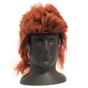 80's Party Wig - Mullet Cut Brown Pk1 