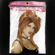 80's Party Wig - Female Rocker Auburn Pk1
