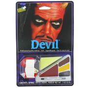 Devil Horns & Face Paint Kit Pk 1 