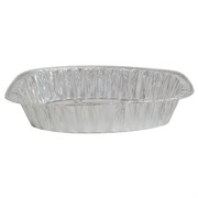 Aluminium Foil Tray Large Oval Roast 445x344x85mm Pk1 