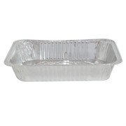 Foil Container 488 Large Rectangular 3kg Lasagna Tray Pk1 