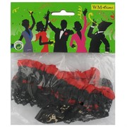 Black Garter with Red Trim - Mini Pistol in Holster Pk1