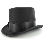 Black Felt Top Hat Pk 1 