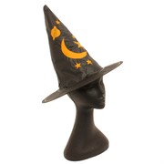 Child Witch Hat With Stars & Moon Pk 1 