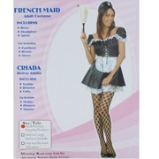 Costume French Maid Adult Small Pk1 