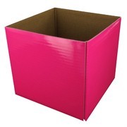 Mini Box 13cm x 11cm Hot Pink Pk1 