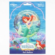 Disney Princess Party Balloon - Little Mermaid Ariel Foil 45cm Pk1