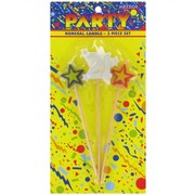 Candles 21 Silver 3 Piece Set Pk1 