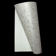 A4 Paper 120gsm Patterned Butterflies Silver - Silver Pk10 