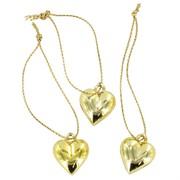 Charm Heart Gold Pk10 