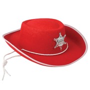 Child's Red Cowboy Hat Pk 1 