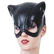 Cat Woman PVC Party Mask Pk 1 
