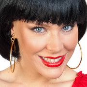Gold Jumbo Hoop Clip-on Earrings Pk 1 