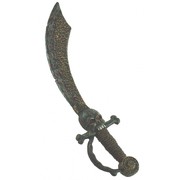 Cutlass Skeleton With Blood 45cm Pk1 