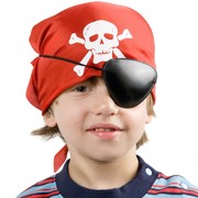 Child Pirate Kit Eye Patch and Bandana Pk1 