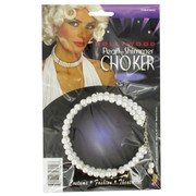 Pearl Shimmer Choker - Hollywood / 20's Style Pk1 
