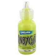 Kindyglitz Glitter Glue - Yellow 36ml Pk1 