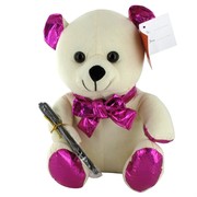 Signing Bear Hot Pink Pk1 