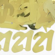 Jumbo 21 Confetti - Gold Pk 1 