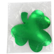 St Patrick's Day Party Decoration - 200mm Green Shamrock Cutout Pk12 