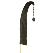 Bali Flag With Tail 1m Black Pk1 