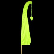 Bali Flag With Tail 1m Lime Pk1 