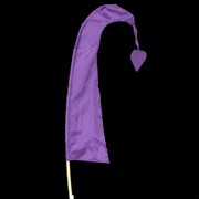 Bali Flag With Tail 50cm Purple Pk1 