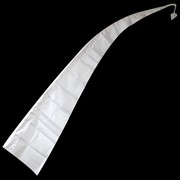 Bali Flag With Tail 3m White Pk1 