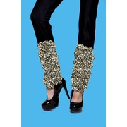 Leg Warmers - 80s Leopard Print Pk 2