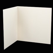 Bi-Fold Card Pack 120 x 120 Via Bright White Pk20 