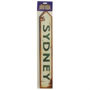 Australian Street Sign Cutout 10 x 61cm Pk4 