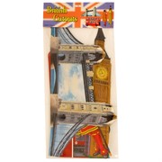  Cutout British Assorted 16" Pk4 