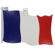Cutout Flag French 18 inch Pk1 