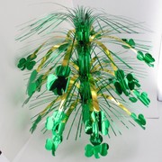 St Patrick's Day Party Decoration - Shamrock Cascade Centrepiece 45cm Pk1 
