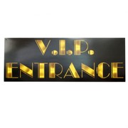 Hollywood Party Decoration - VIP Entrance Sign Pk1 