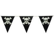 Pirate Jolly Roger Pennant Banner 3.7m Pk1 