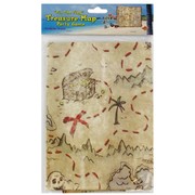 Pirate Treasure Map Party Game Pk1
