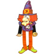 Decoration Hanging Witch 75cm Pk1 