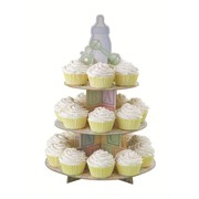 Baby Shower Cupcake Stand - Baby Feet Pk 1
