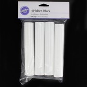 Cake Decorating Hidden Pillars 6in-15cm Pk4 