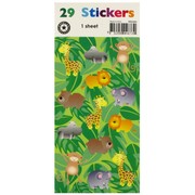 Stickers Two Fold Jungle Pk1 