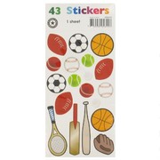 Stickers Two Fold Sports Theme Pk1 