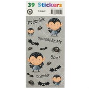 Stickers Two Fold Little Nipper Dracula Pk1 