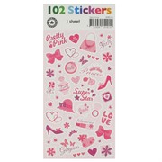 Stickers Girly Pink Pk1 