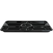 Platter Chip and Dip 2Pk Black 45x27cm Pk2 