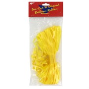 Ribbon Pre Clipped Yellow Pk50 