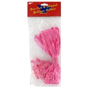 Ribbon Pre Clipped Hot Pink Pk50 