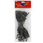 Ribbon Pre Clipped Black Pk50 