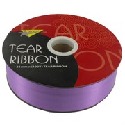 Tear Ribbon 31mm x 100Y Purple  Pk1 