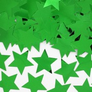 30mm Green Stars Confetti Pk 1 